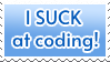 i suck at coding